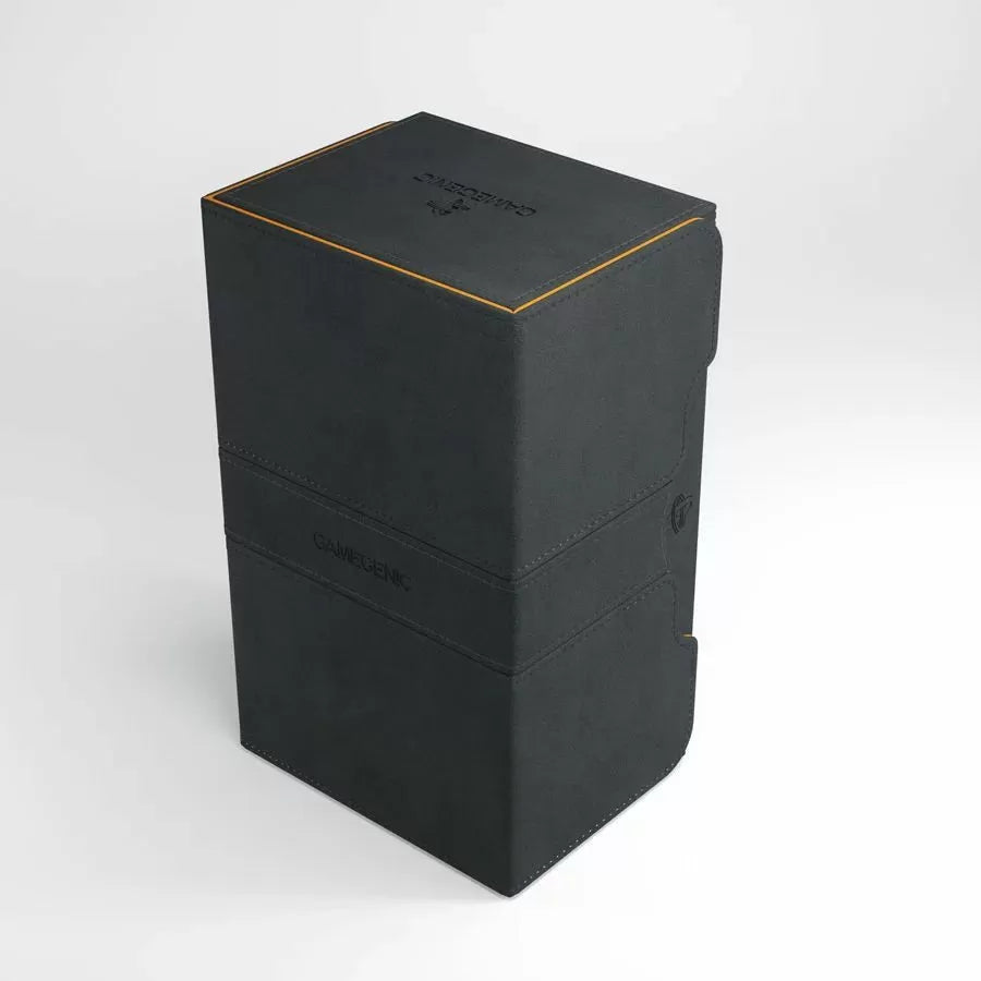 Gamegenic Stronghold 200+ XL Black/Orange Deck Box