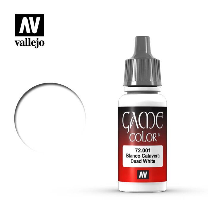 Vallejo Game Color - Dead White 17ml (Old Formulation)