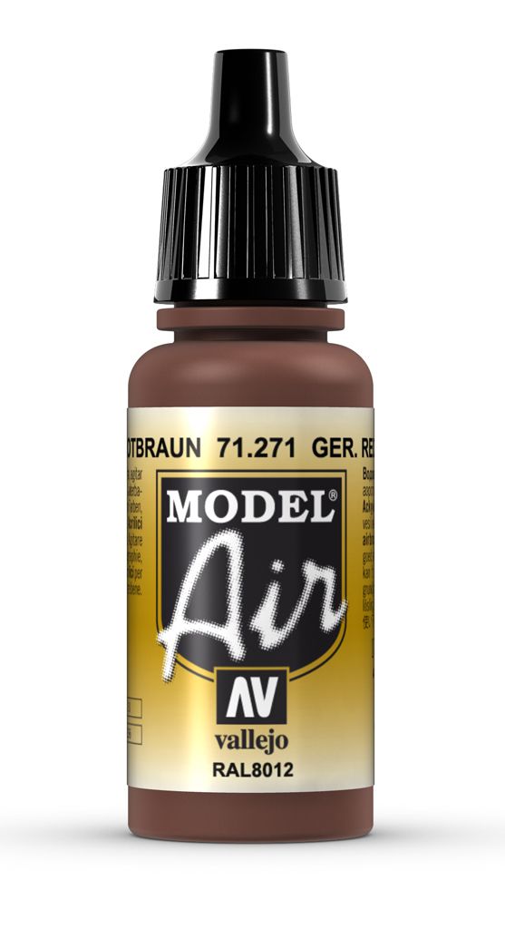 Vallejo Model Air - German Red Brown 17 ml