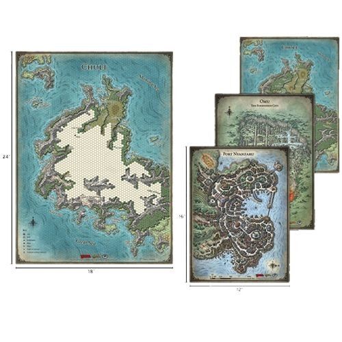 D&D Tomb of Annihilation Map Set (4)