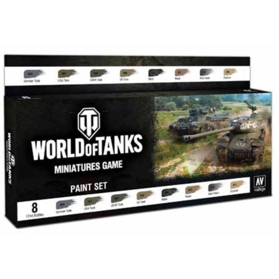 World of Tanks Miniatures Game - WOT34 - Paint Set