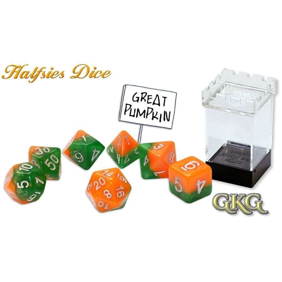 Halfsies Dice Great Pumpkin