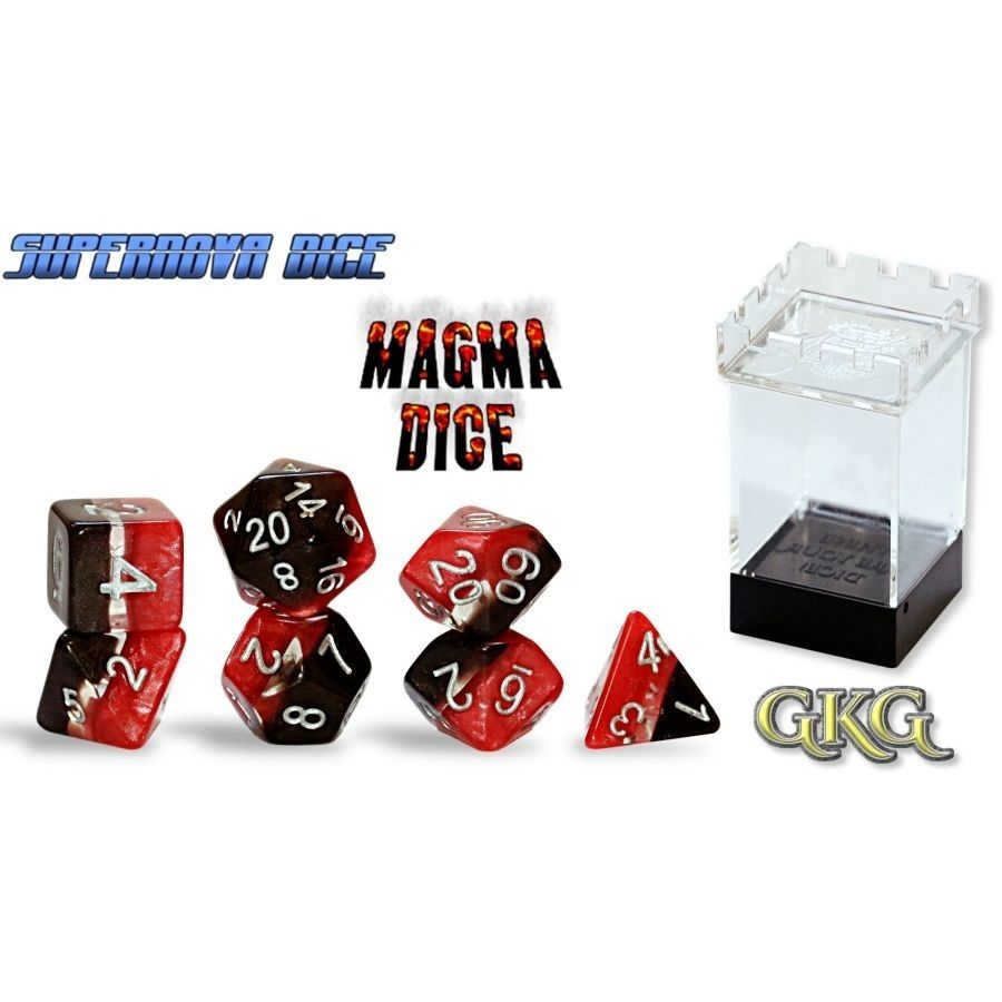 Supernova Dice Magma