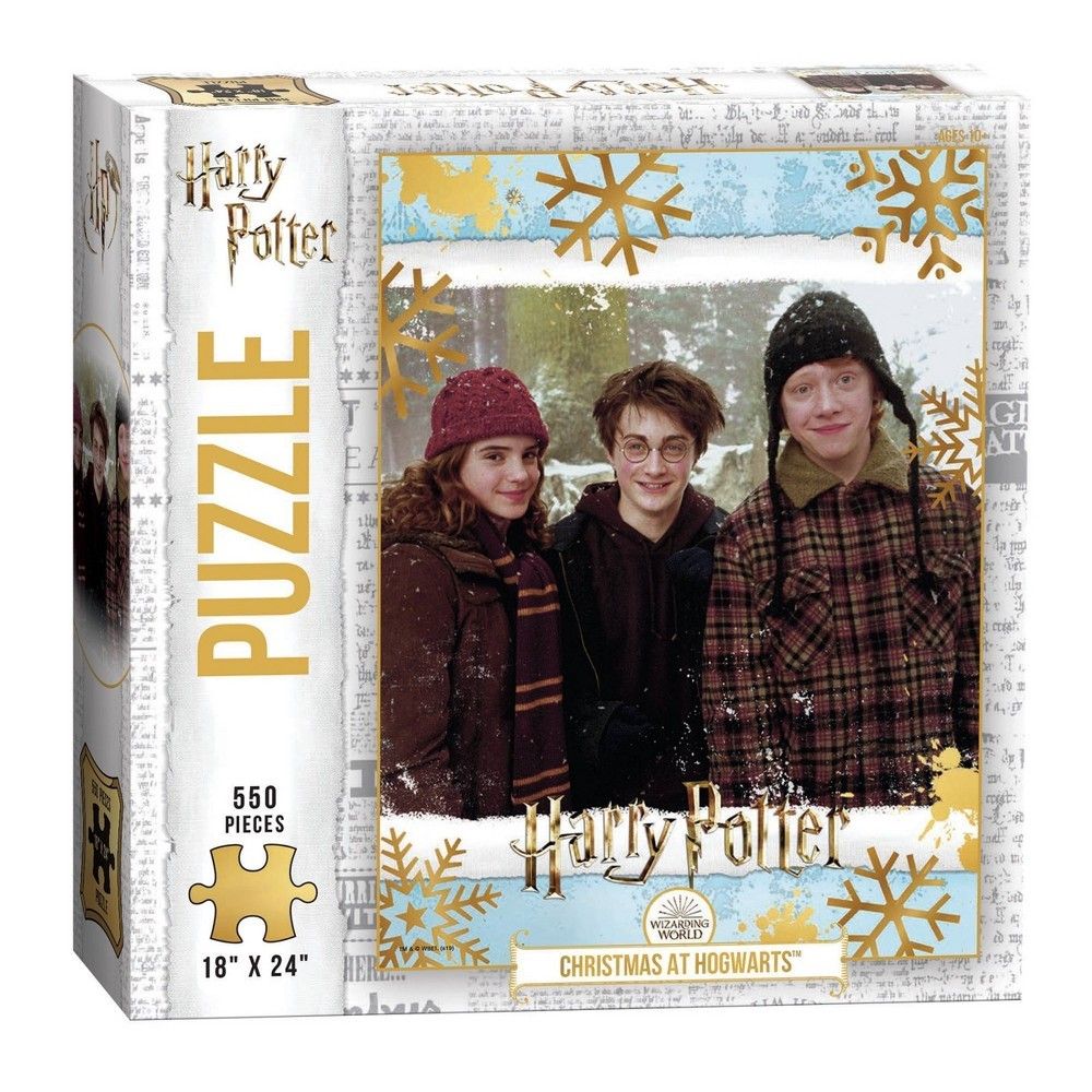 Harry Potter "Christmas at Hogwarts" Puzzle 550pc