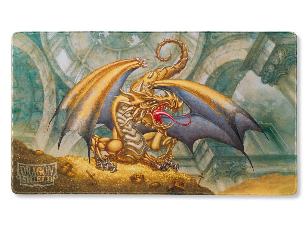 Dragon Shield - Playmat - Case and Coin - Gold Gygex