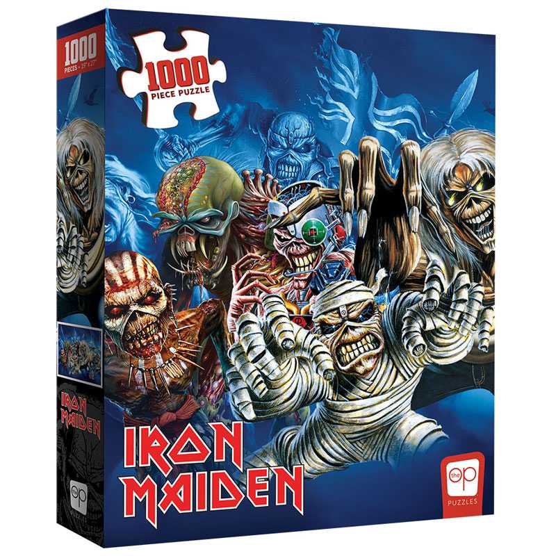 Iron Maiden "The Faces of Eddie" Puzzle 1000pc