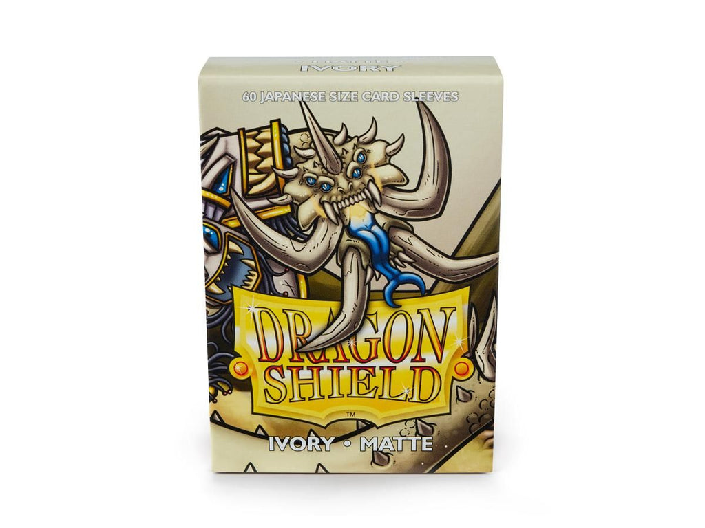 Dragon Shield - Sleeves - Japanese - Box 60 - Ivory Matte