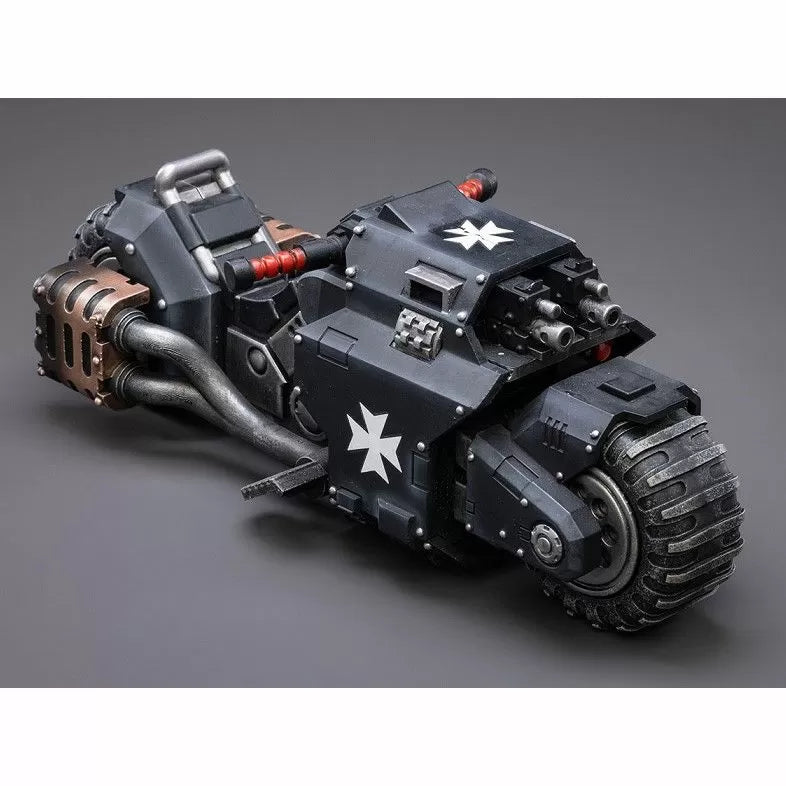 JoyToy Space Marines - Black Templar - Outrider Bike 1/18 - Warhammer 40K Figurine JoyToy Space Marines - Black Templar - Outrider Bike 1/18 - Warhammer 40K Figurine