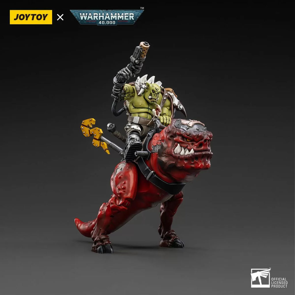 JoyToy 1/18 Scale Orks Squighog Nob On Smasha Squig