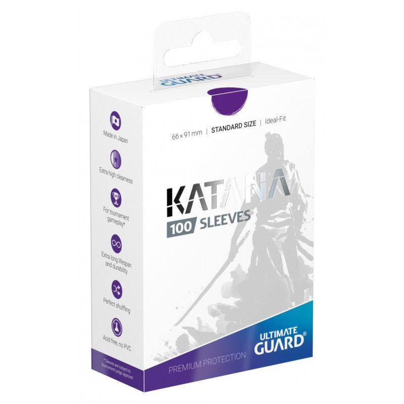 Ultimate Guard Katana Standard Size Sleeves Purple (100)