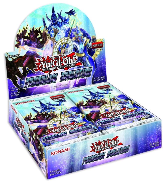 Yugioh - Pendulum Evolution Booster Display