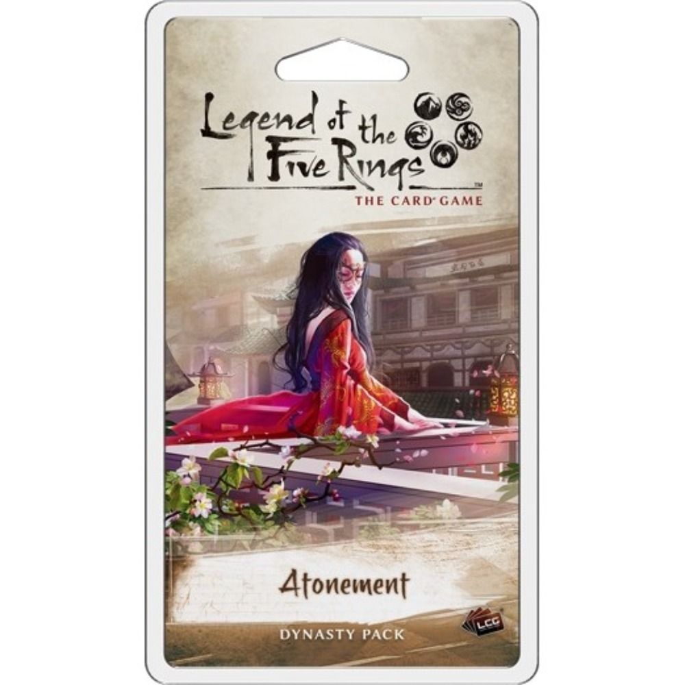 Legend of the Five Rings LCG Atonement Dynasty pack