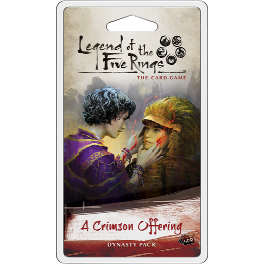 Legend of the Five Rings LCG The Temptations Cycle A Crimson Offering