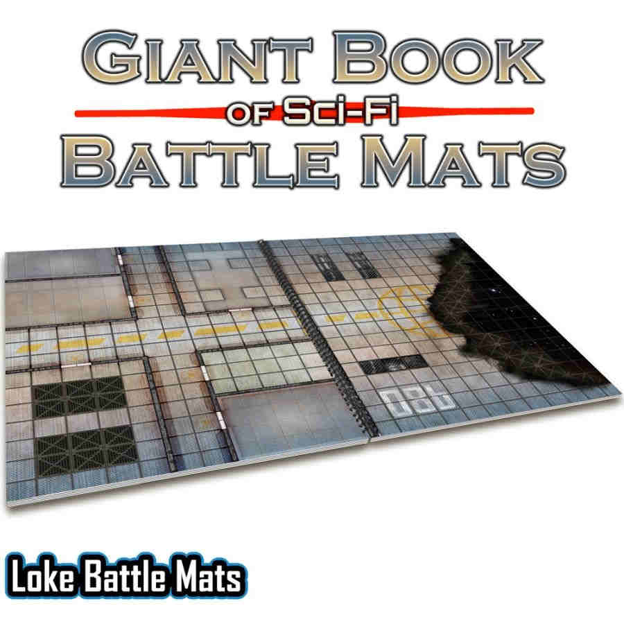 Giant Book of Sci-Fi Battle Mats