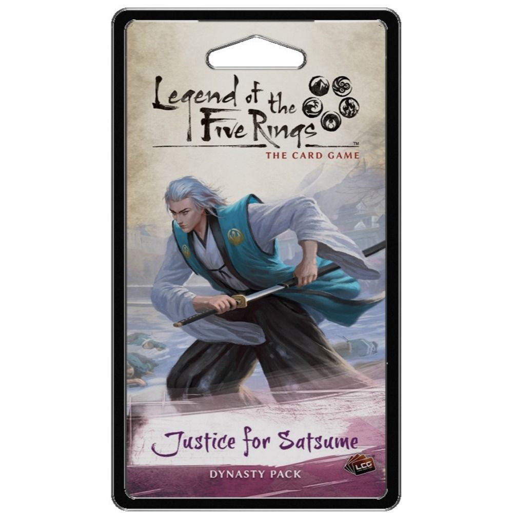 Legend of the Five Rings LCG Justice for Satsume