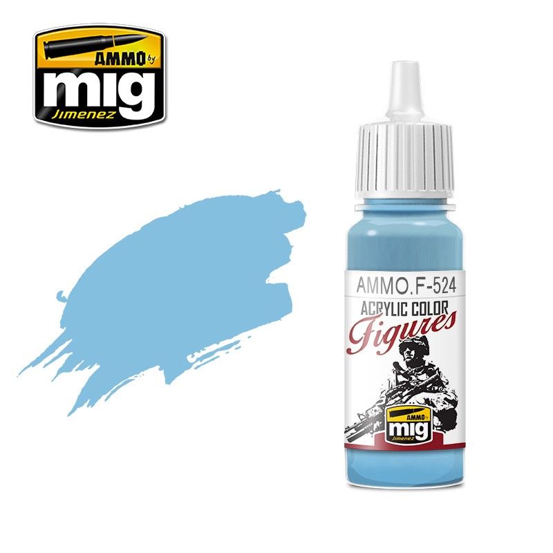 Ammo by MIG Figures Paints Light Sky Blue 17ml