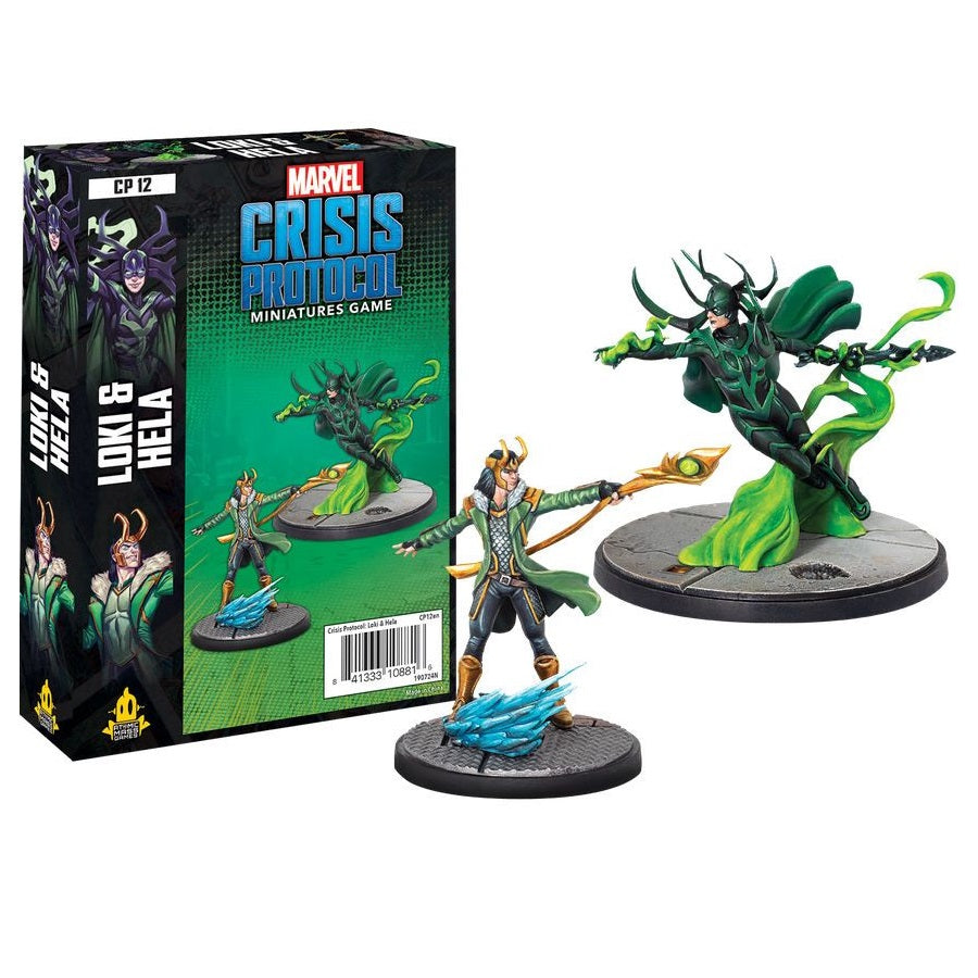Marvel Crisis Protocol Miniatures Game Loki and Hella Expansion