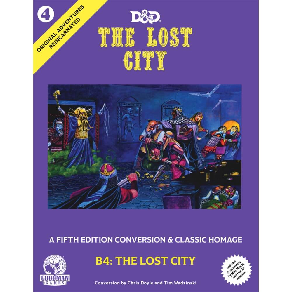 Original Adventures Reincarnated #4 The Lost City