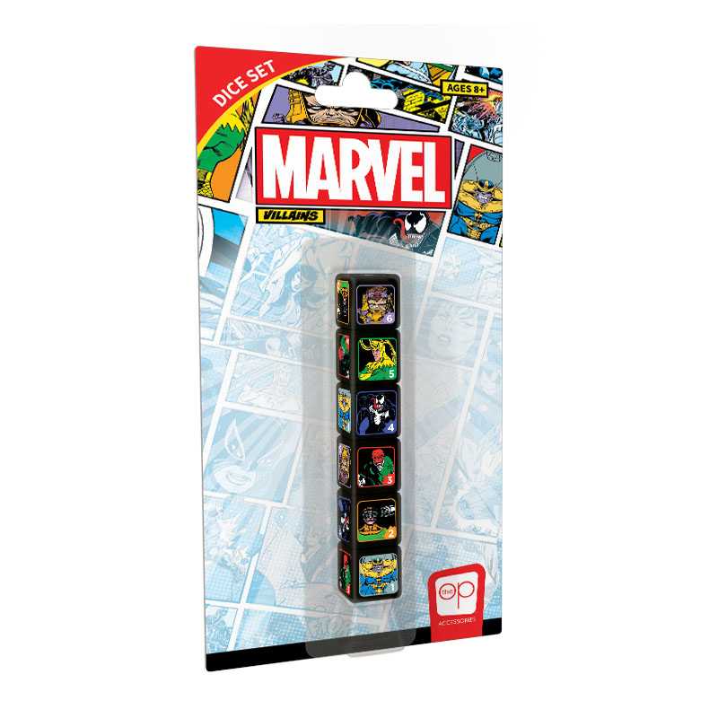 Marvel Villains Dice Set