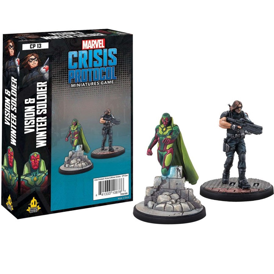 Marvel Crisis Protocol Miniatures Game Vision and Winter Soldier Expansion