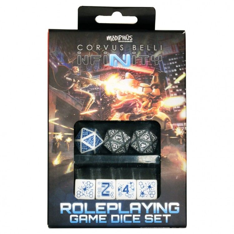 Infinity RPG Dice Set - Mercenary BOX