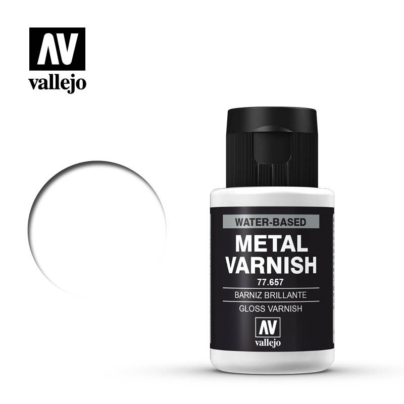 Vallejo Gloss Metal Varnish 60ml