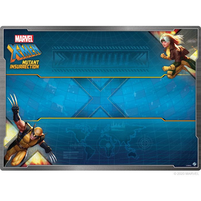 Marvel X-Men Mutant Insurrection Game Mat