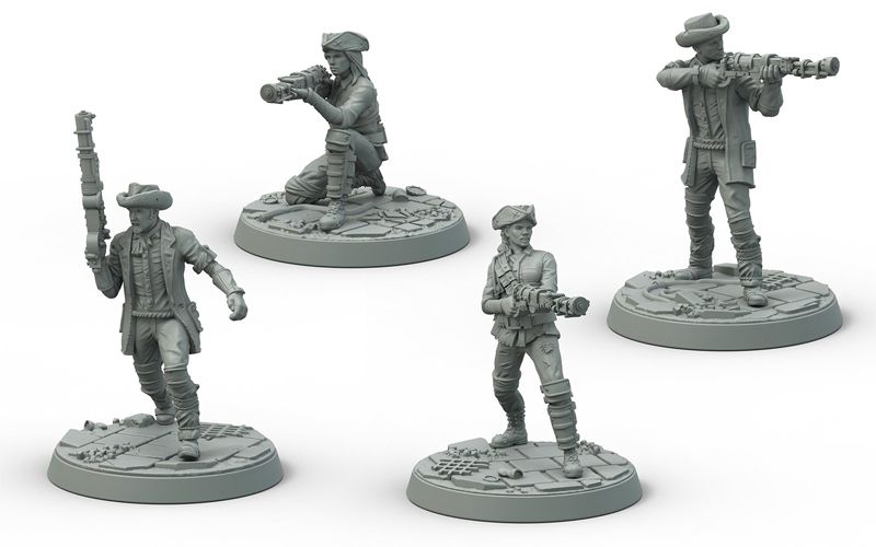 Fallout Wasteland Warfare - Survivors: Minutemen Posse