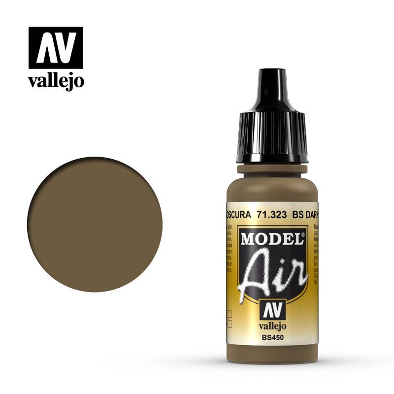 Vallejo Model Air - BS Dark Earth 17 ml