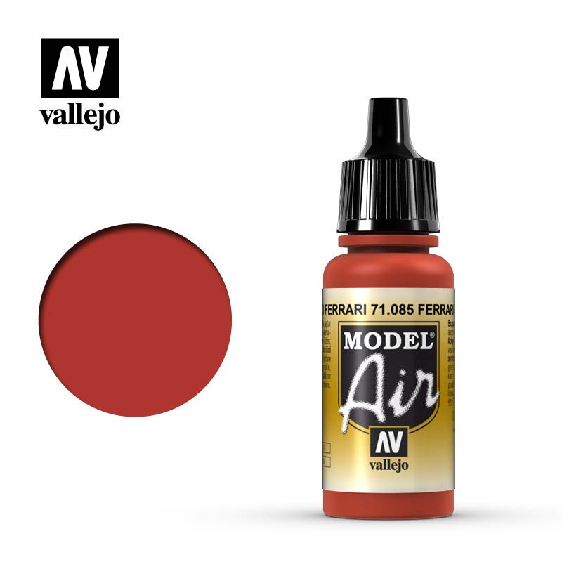 Vallejo Model Air - Ferrari Red 17 ml