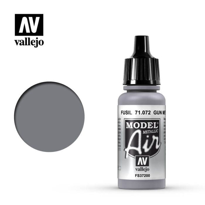 Vallejo Model Air - Gun Metal 17 ml