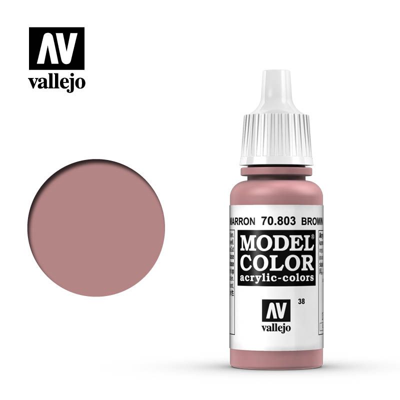 Vallejo Model Color - Brown Rose 17 ml (Old Formulation)
