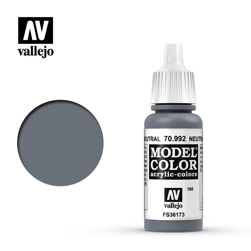 Vallejo Model Color - Neutral Grey 17 ml (Old Formulation)