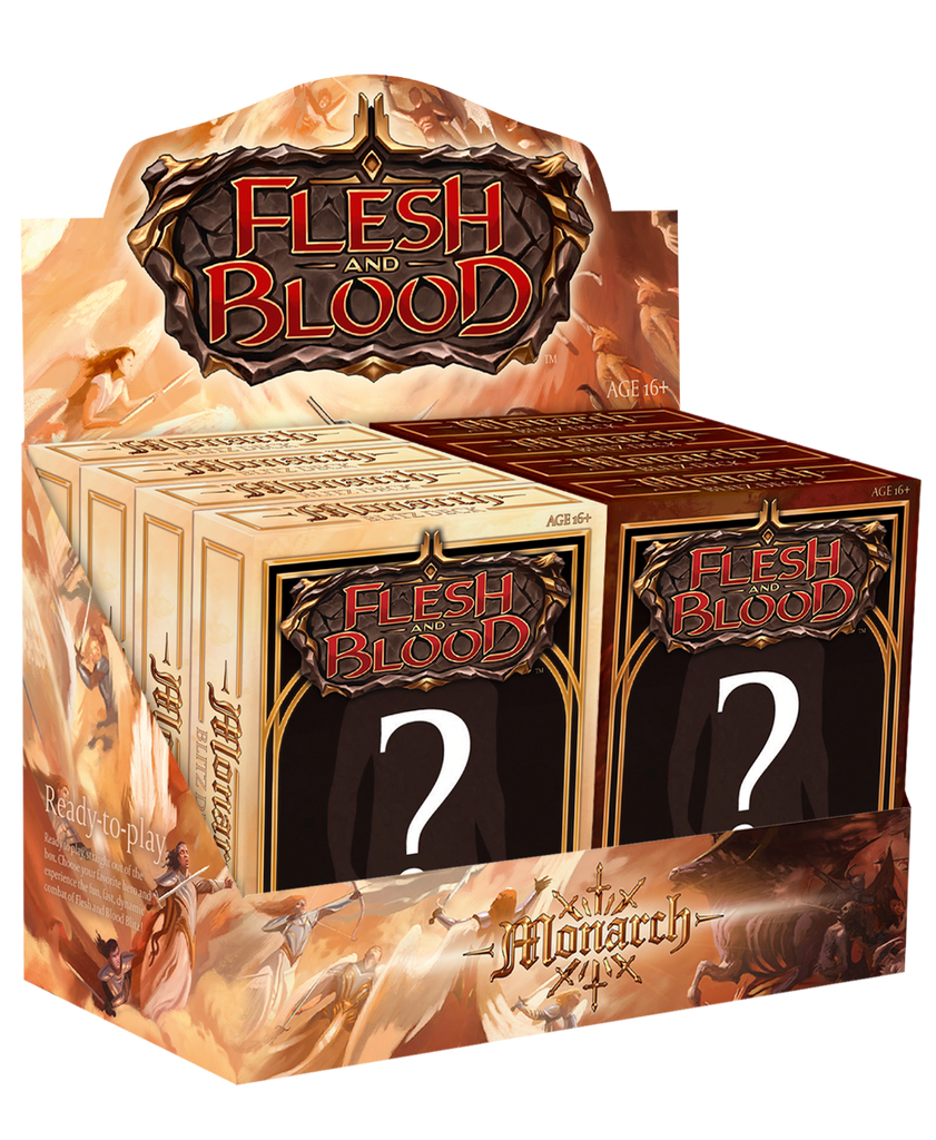 Flesh and Blood Monarch Blitz Deck Display (8)