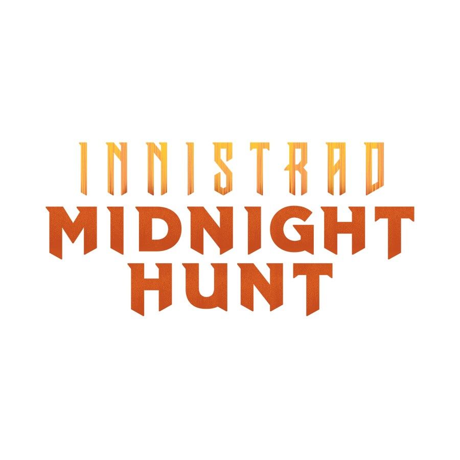 Magic Innistrad Midnight Hunt Theme Booster Display