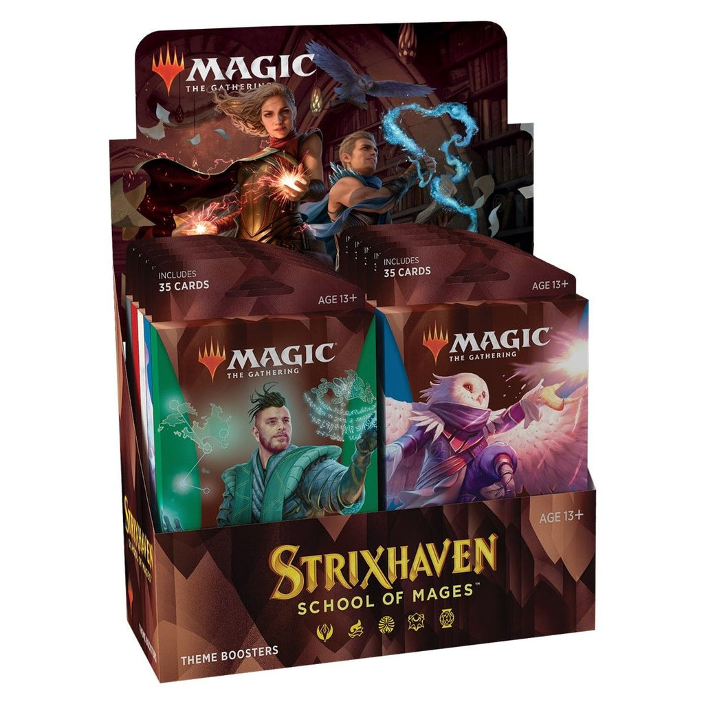 Magic Strixhaven: School of Mages Theme Booster Display