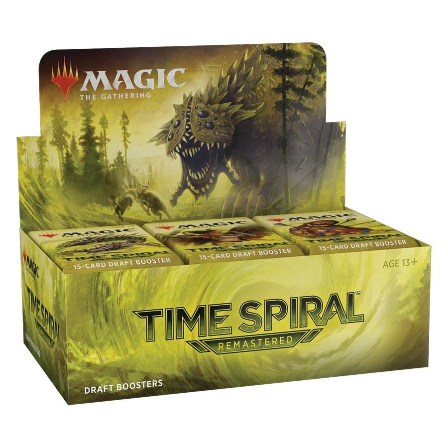 Magic Time Spiral Remastered Draft Booster Display