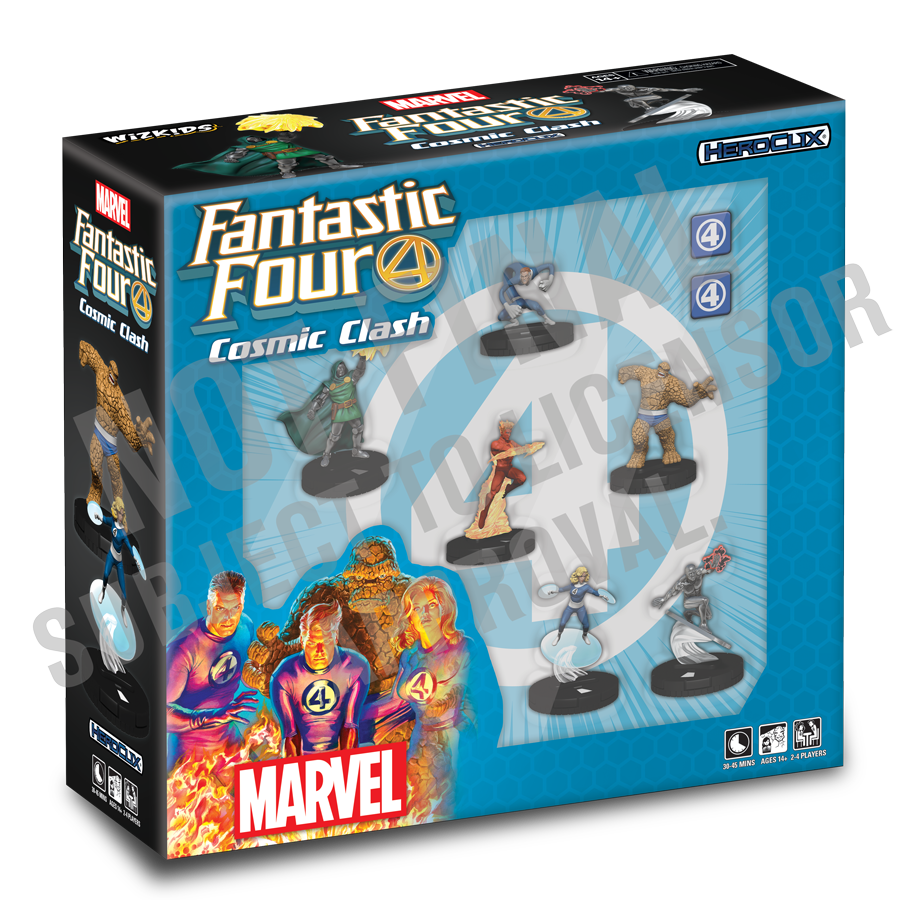 Marvel HeroClix Fantastic Four Cosmic Clash Starter Set