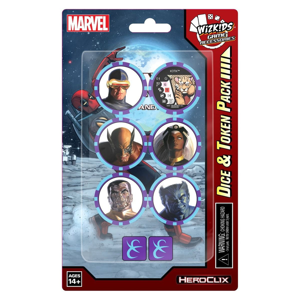 Marvel HeroClix X-Men Rise and Fall Dice and Token Pack