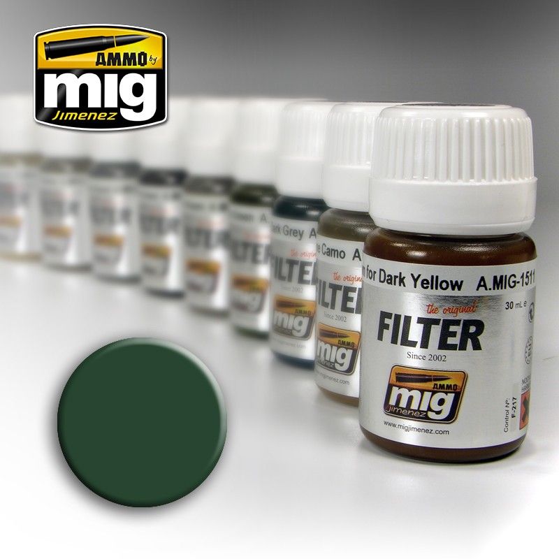 Ammo - AMIG1508 - Filters Green for Grey Green 35ml