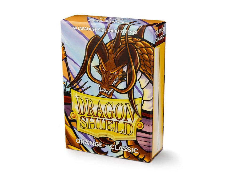 Dragon Shield - Sleeves - Japanese - Box 60 - Classic Orange