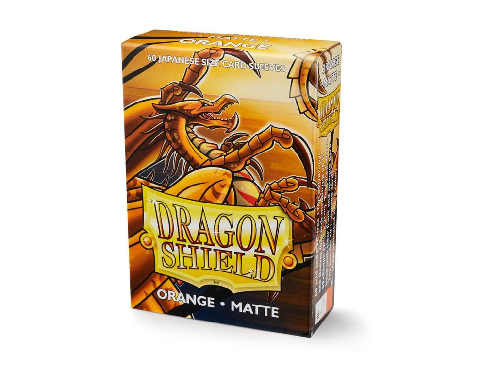 Dragon Shield - Sleeves - Japanese - Box 60 - Orange Matte