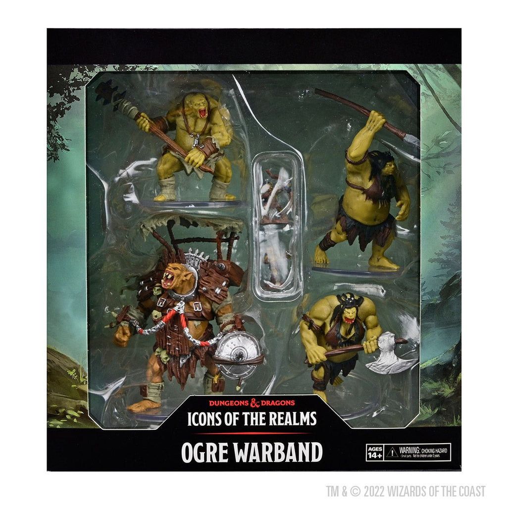 D&D Icons of the Realms Ogre Warband