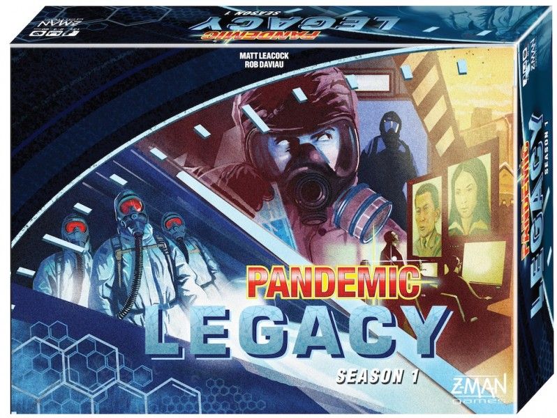 Pandemic Legacy Blue Edition