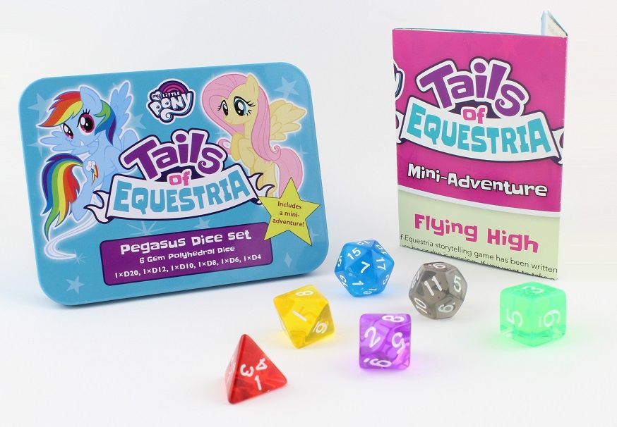 My Little Pony RPG Tails of Equestria Pegasus Dice Set