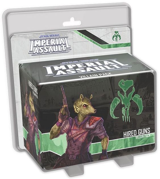 Star Wars Imperial Assault Hired Guns Villain Pack