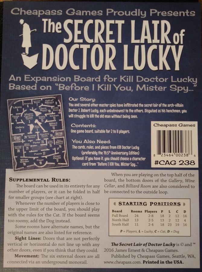 The Secret Lair of Doctor Lucky
