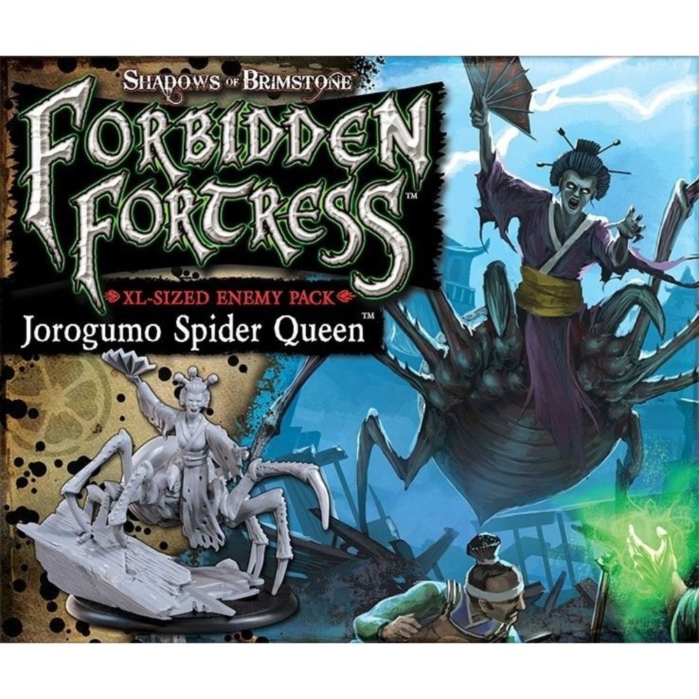 Shadows of Brimstone Forbidden Fortress Jorogumo Spider Queen XL Enemy Pack