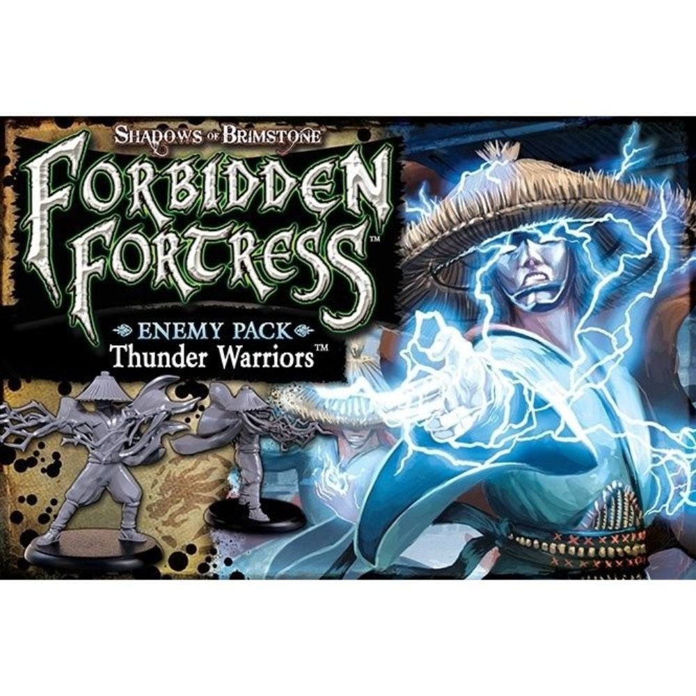 Shadows of Brimstone Forbidden Fortress Thunder Warriors Enemy Pack