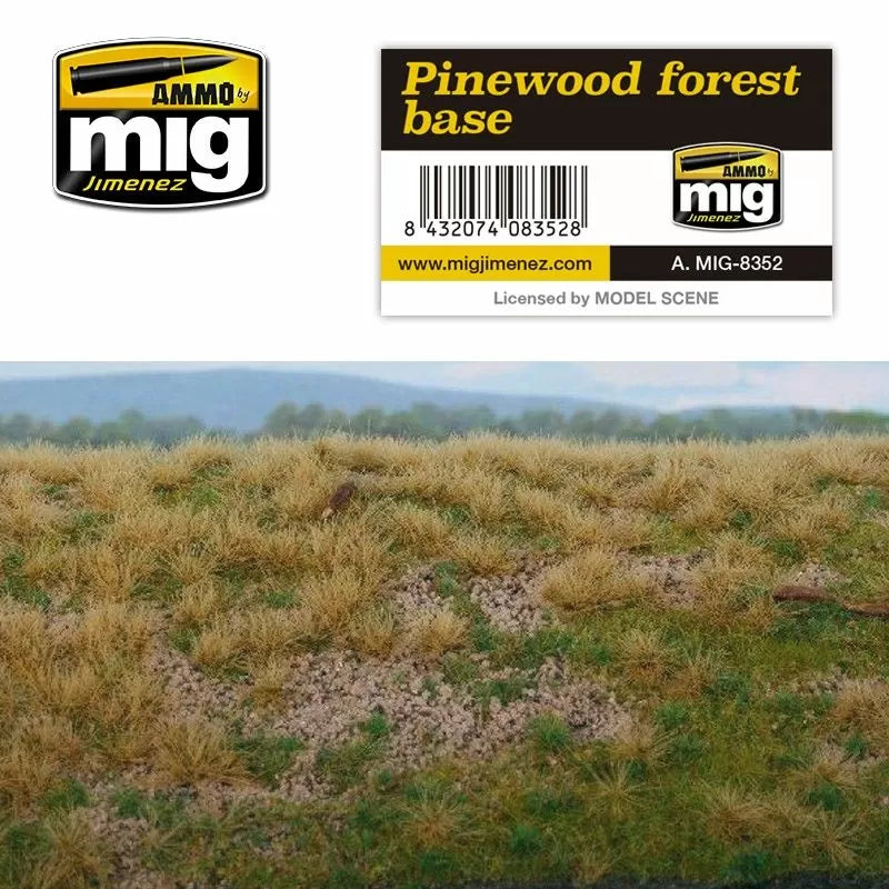 Ammo by MIG Dioramas - Grass Mats - Pinewood Forest Base